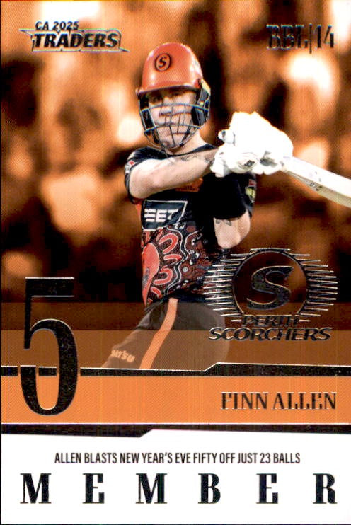 Finn Allen, Season to Remember, 2025-26 TGI TLA CA Cricket Traders