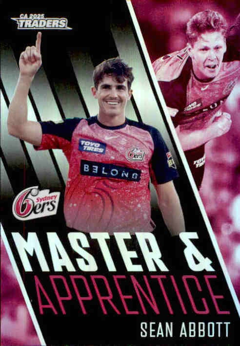 Sean Abbott, Master & Apprentice, 2025-26 TGI TLA CA Cricket Traders