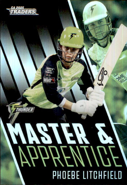 Phoebe Litchfield, Master & Apprentice, 2025-26 TGI TLA CA Cricket Traders