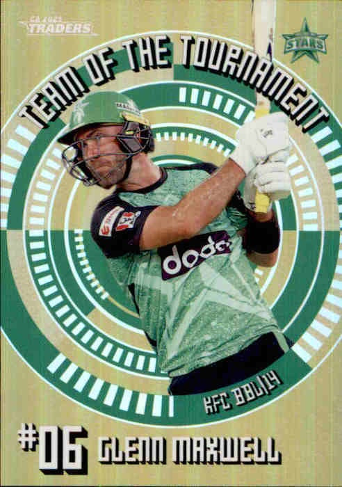 Glenn Maxwell, Gold Team of the Tournament, 2025-26 TGI TLA CA Cricket Traders