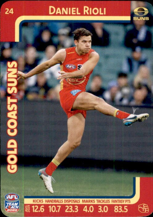 2025 Teamcoach AFL Common Cards - Cards 1 to 100 - Pick Your Card