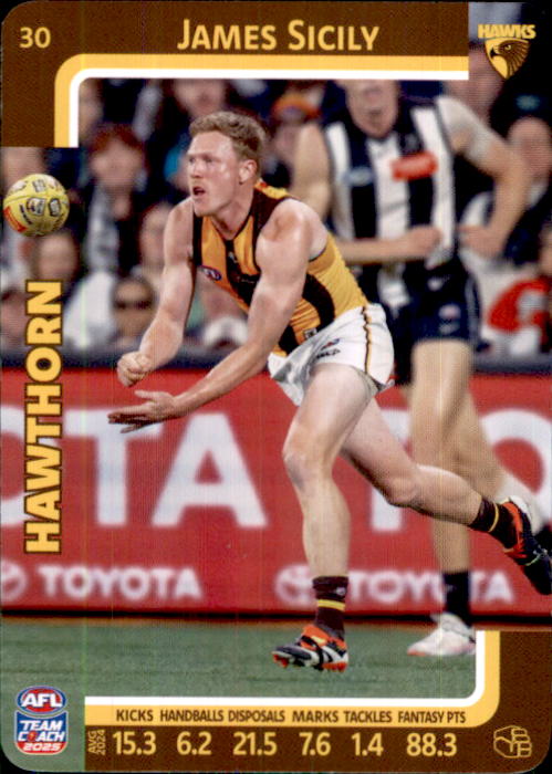 2025 Teamcoach AFL Common Cards - Cards 1 to 100 - Pick Your Card