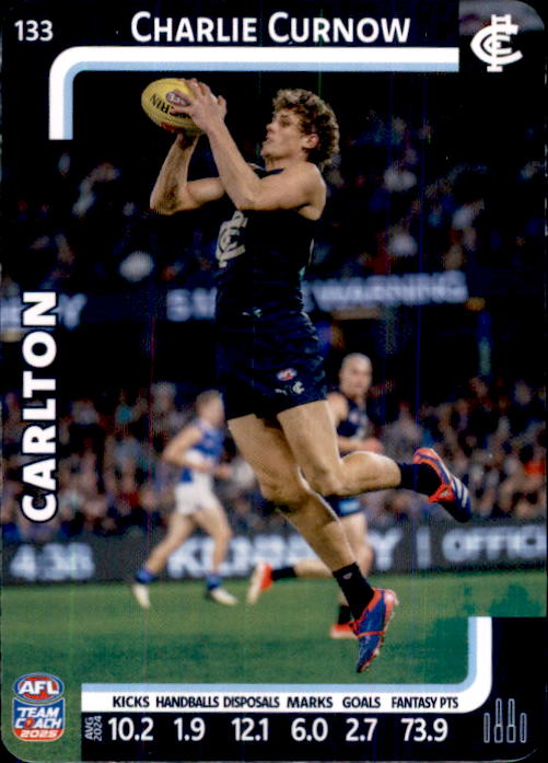 2025 Teamcoach AFL Common Cards - Cards 101 to 198 - Pick Your Card