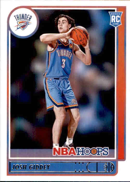 Josh Giddey, RC, #202, 2021-22 Panini Hoops Basketball NBA