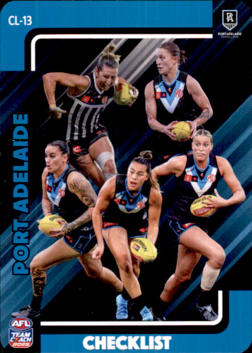 2025 Teamcoach AFLW Checklist Cards - Cards CL-01 to CL-18 - Pick Your Card