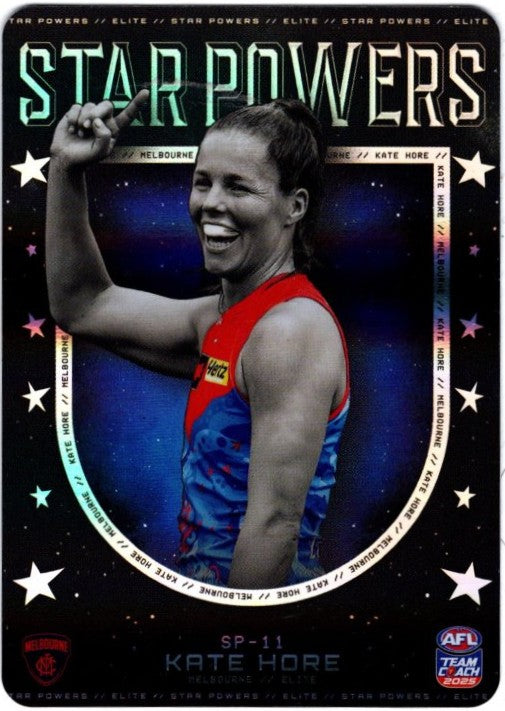 2025 Teamcoach AFLW Star Powers Cards - Cards SP-01 to SP-18 - Pick Your Card