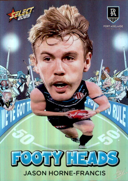 Jason Horne-Francis, FH75, Footy Heads, 2025 Select AFL Footy Stars