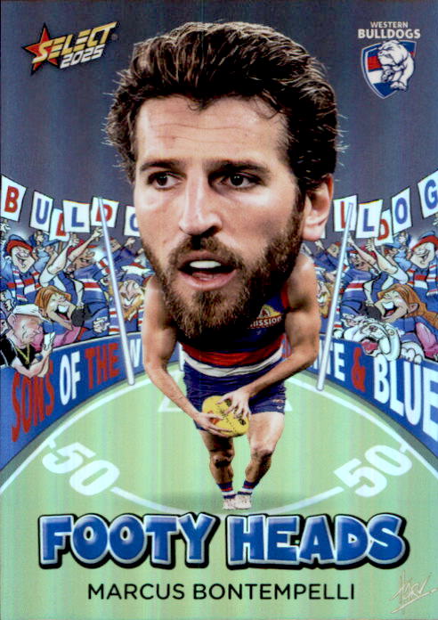 Marcus Bontempelli, FH103, Footy Heads, 2025 Select AFL Footy Stars