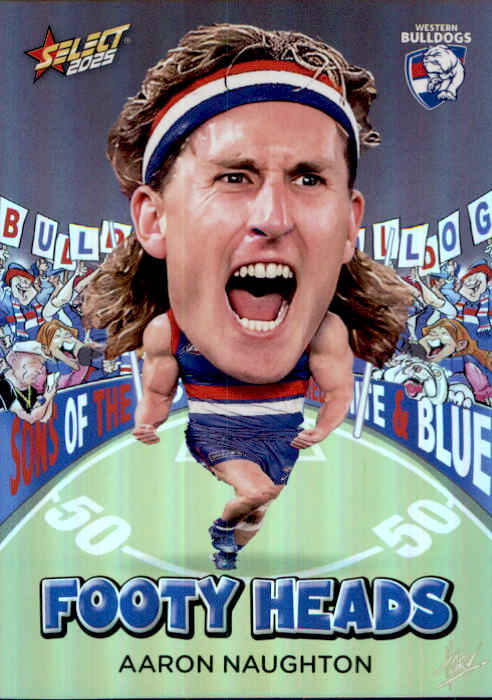 Aaron Naughton, FH106, Footy Heads, 2025 Select AFL Footy Stars