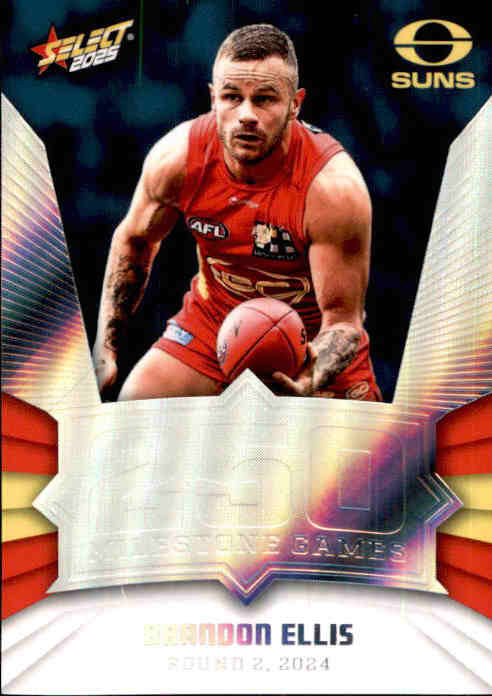 Brandon Ellis, MG50, Milestone, 2025 Select AFL Footy Stars