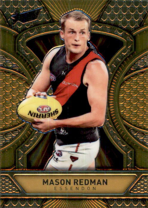 Mason Redman, LDG60, Luminous Dragon Scales Refractor Gold, 2025 Select AFL Footy Stars