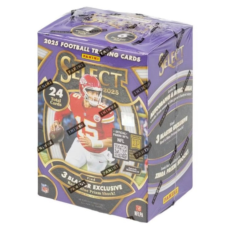 2025 Panini Select Football Blaster Box (Red & Blue Prizms!)