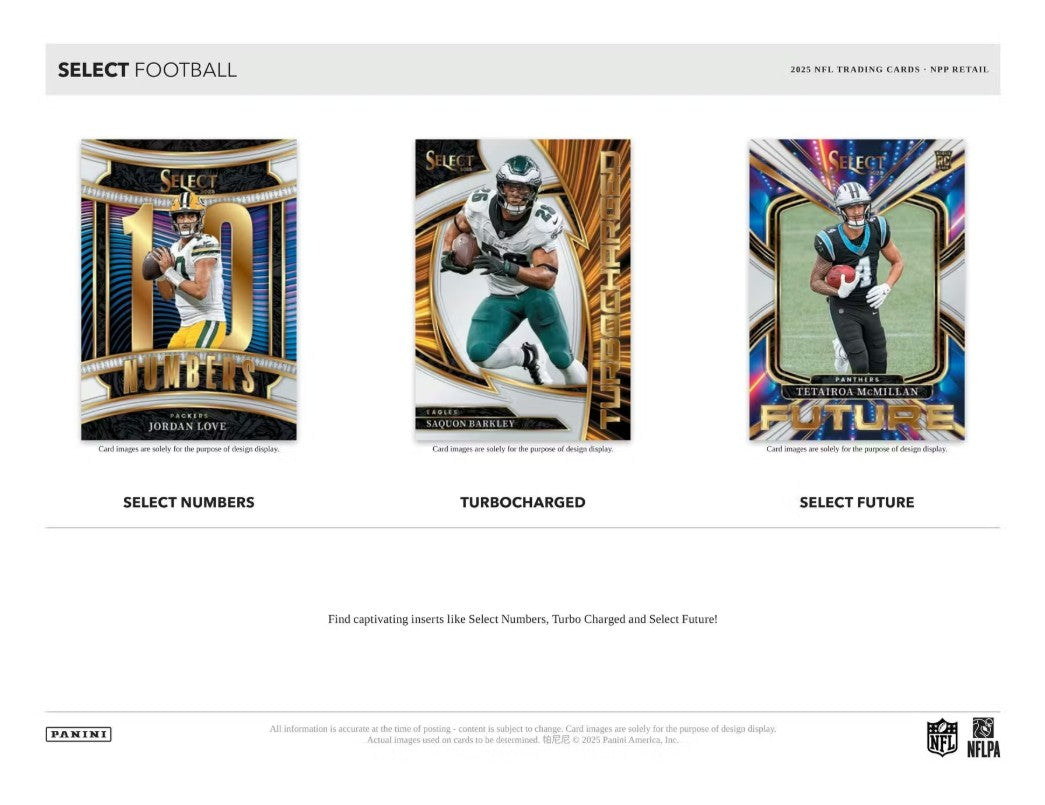 2025 Panini Select Football Blaster Box (Red & Blue Prizms!)