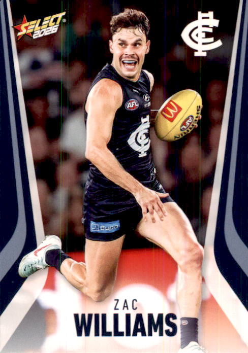 2026 Select Footy Stars AFL Common Cards - Cards 1 to 100 - Pick Your Card