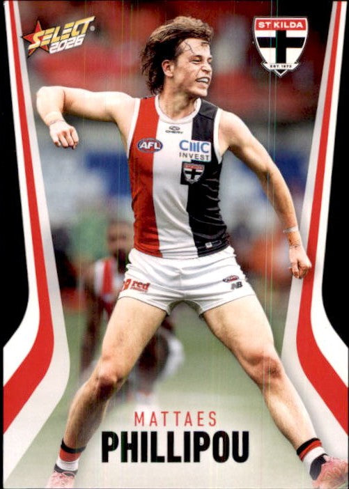 2026 Select Footy Stars AFL Common Cards - Cards 101 to 200 - Pick Your Card