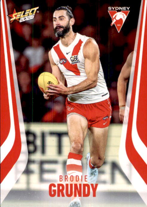 2026 Select Footy Stars AFL Common Cards - Cards 101 to 200 - Pick Your Card