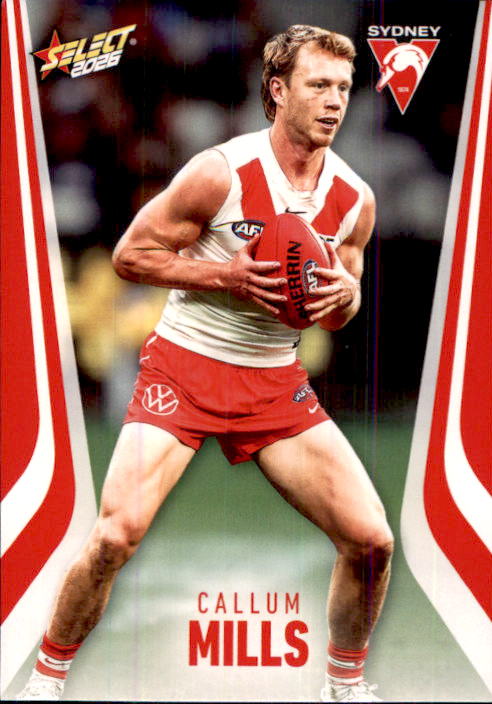 2026 Select Footy Stars AFL Common Cards - Cards 201 to 270 - Pick Your Card