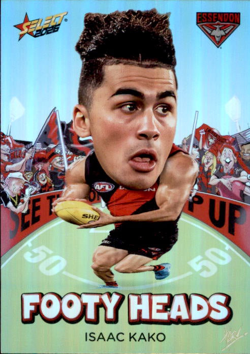 Isaac Kako, FH27, Footy Heads, 2026 Select AFL Footy Stars