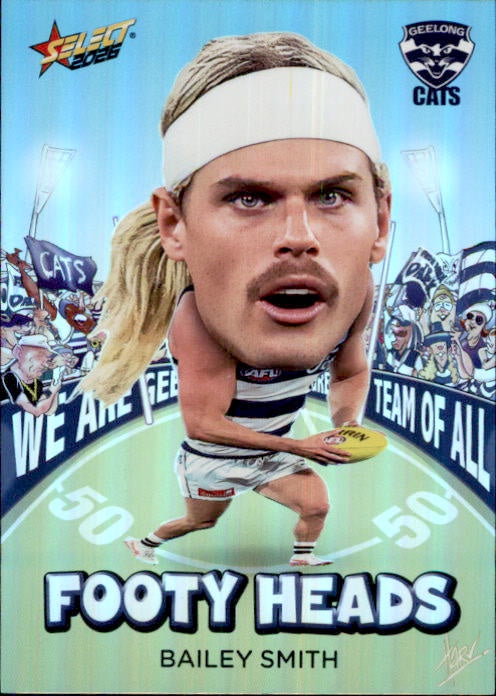 Bailey Smith, FH42, Footy Heads, 2026 Select AFL Footy Stars