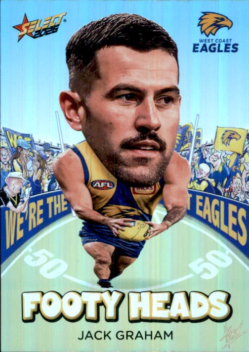 Jack Graham, FH99, Footy Heads, 2026 Select AFL Footy Stars