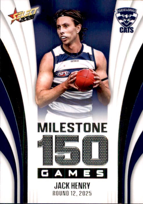 Jack Henry, MG38, Milestone, 2026 Select AFL Footy Stars