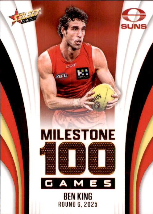 Ben King, MG48, Milestone, 2026 Select AFL Footy Stars
