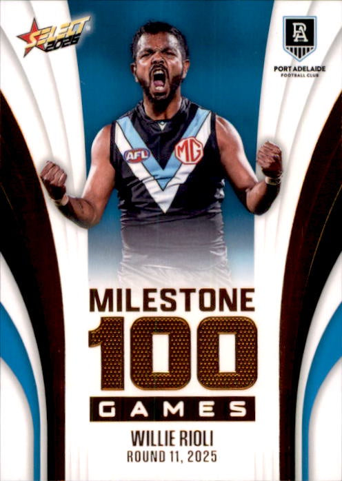 Willie Rioli, MG73, Milestone, 2026 Select AFL Footy Stars