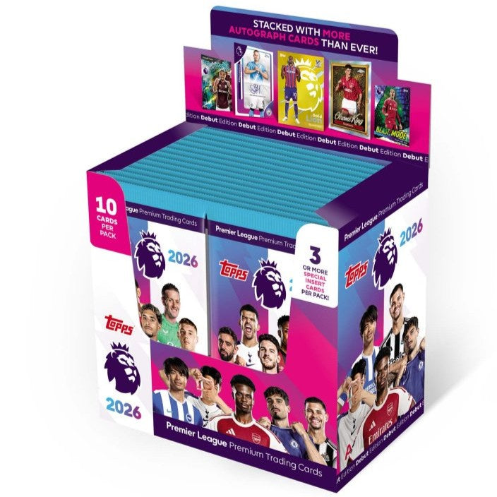 2026 Topps English Premier League EPL - Trading Cards Box