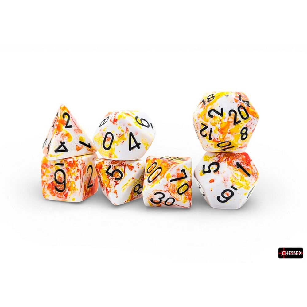 CHX 24403 Brush Polyhedral Sunrise/black 7-Die Set