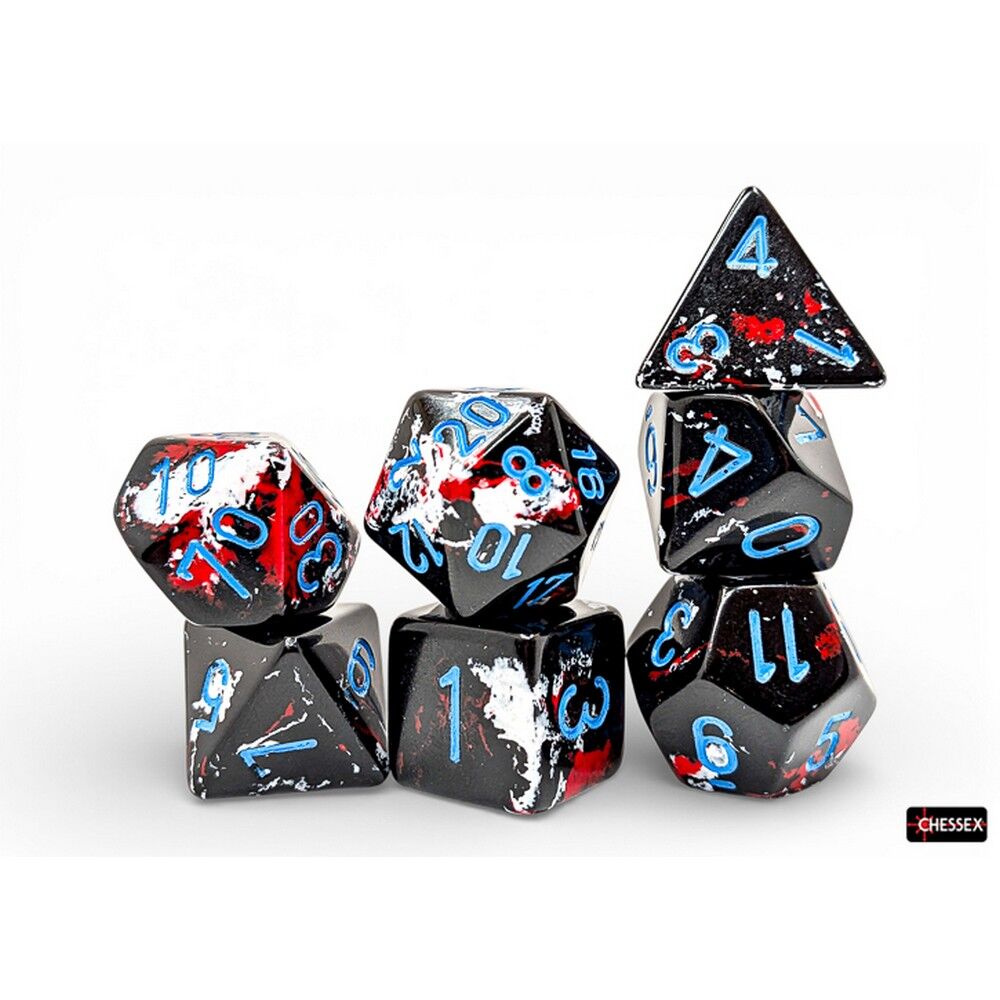 CHX 24408 Brush Polyhedral Dark Side/blue 7-Die Set
