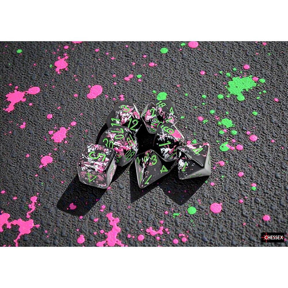 CHX 24414 Brush Polyhedral Paintball/green 7-Die Set
