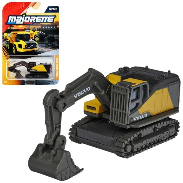 Majorette Volvo Excavator, Construction Premium Series