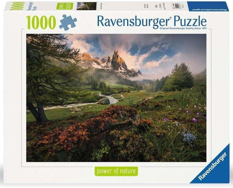 Ravensburger - Claree Valley, French Alps - 1000 Piece Jigsaw Puzzle