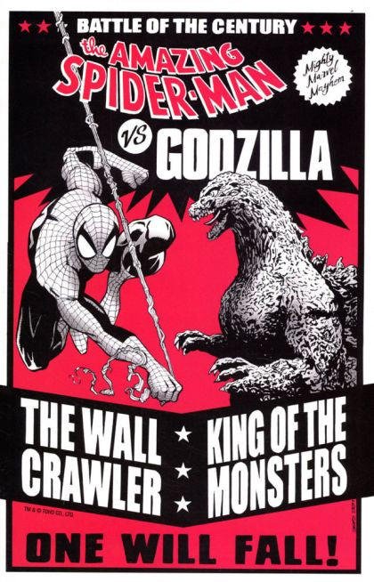 Godzilla vs. Spider-Man #1 Lee Garbett Versus Variant Comic