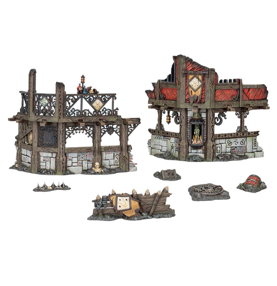 Warhammer Age of Sigmar 80-58, Spearhead: City of Ash Gaming Pack