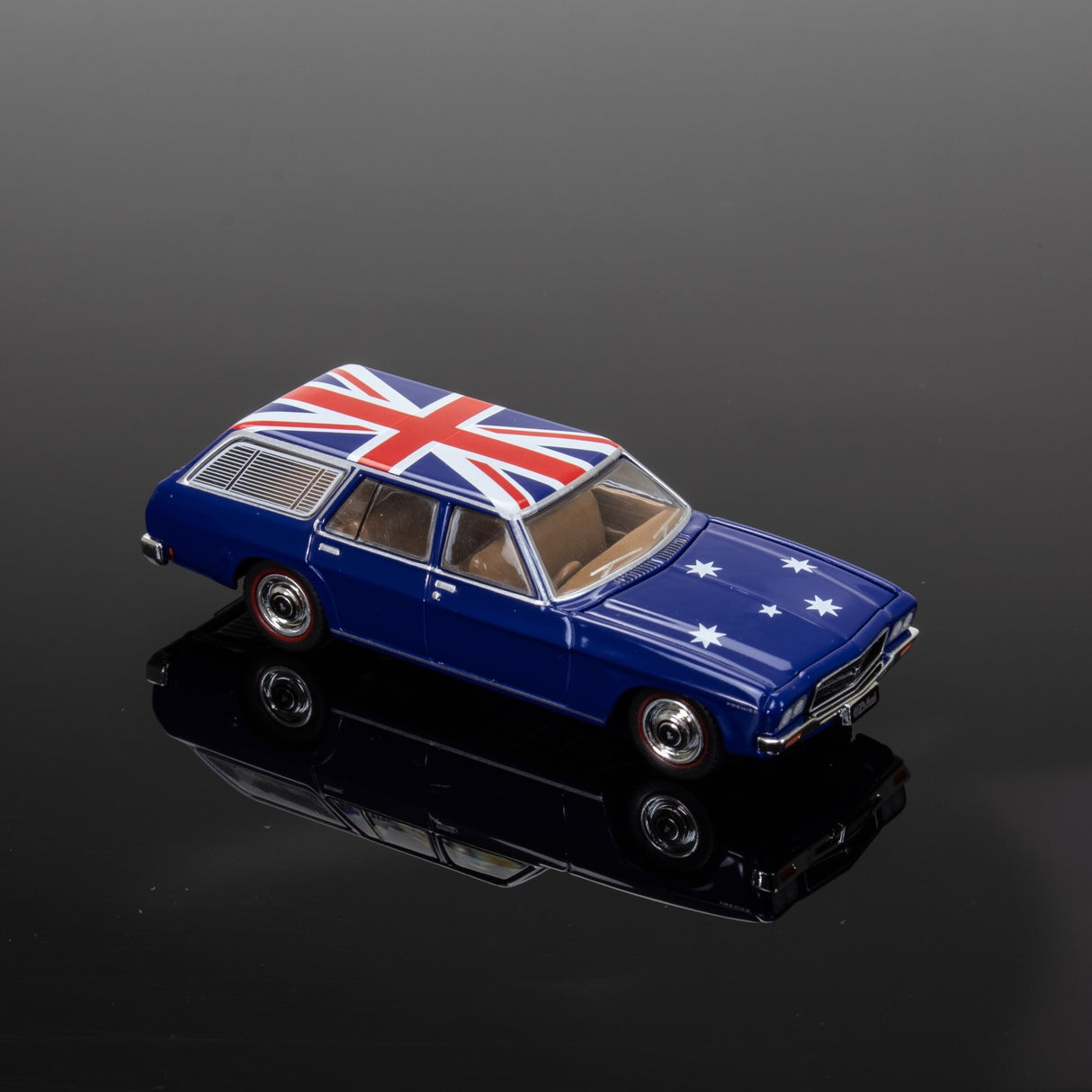 Oz Wheels Australia Day, 1974 Holden HQ Premier Wagon, Fully Sick Detail FSD's Series 2 - 1:64 Scale Diecast - MAX 2 Per Customer