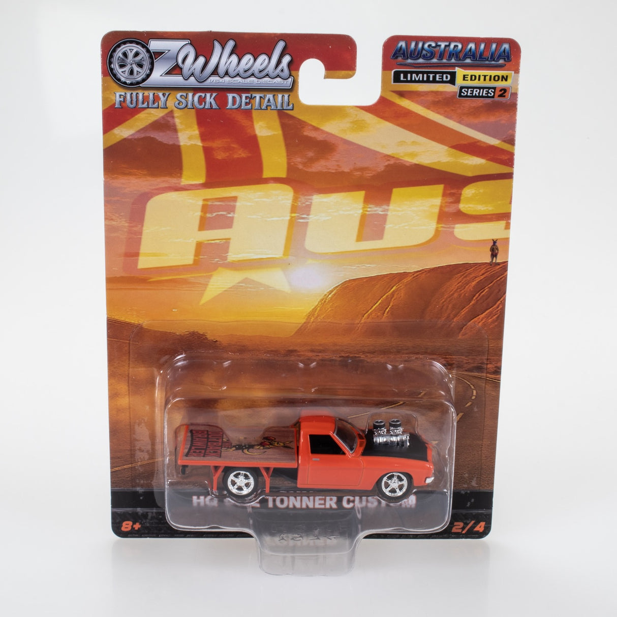 Oz Wheels Australia Day, 1974 Holden HQ One Tonner, Fully Sick Detail FSD's Series 2 - 1:64 Scale Diecast - MAX 2 Per Customer
