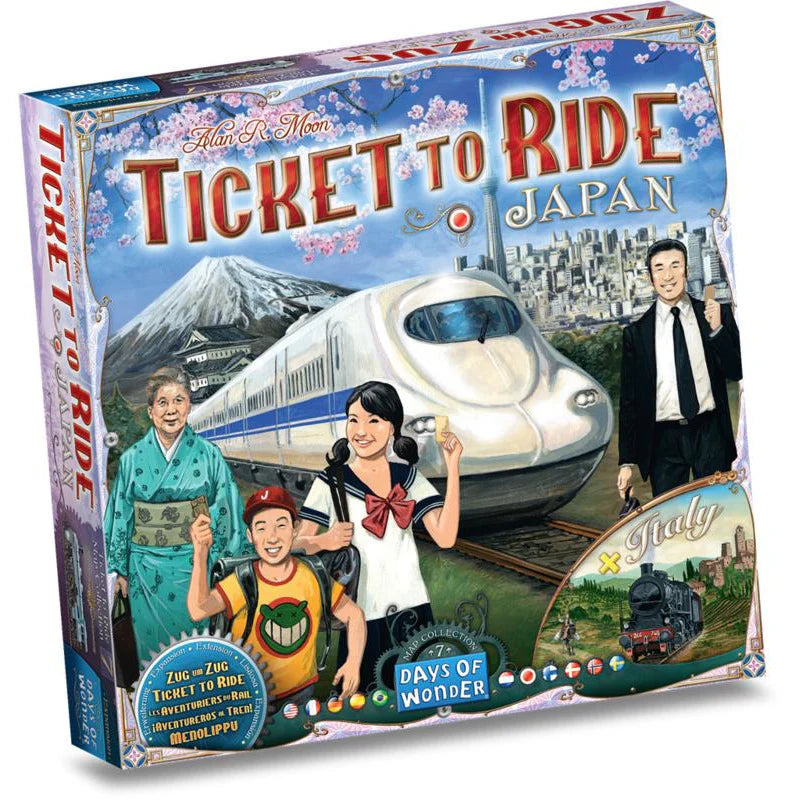 Ticket to Ride Japan + Italy Expansion