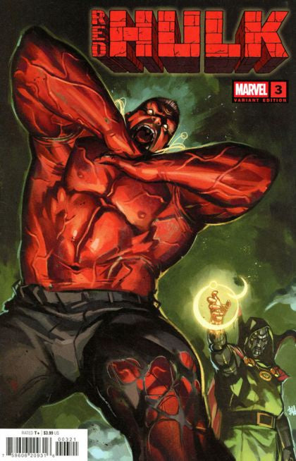 Red Hulk #3 Ben Harvey Variant Comic