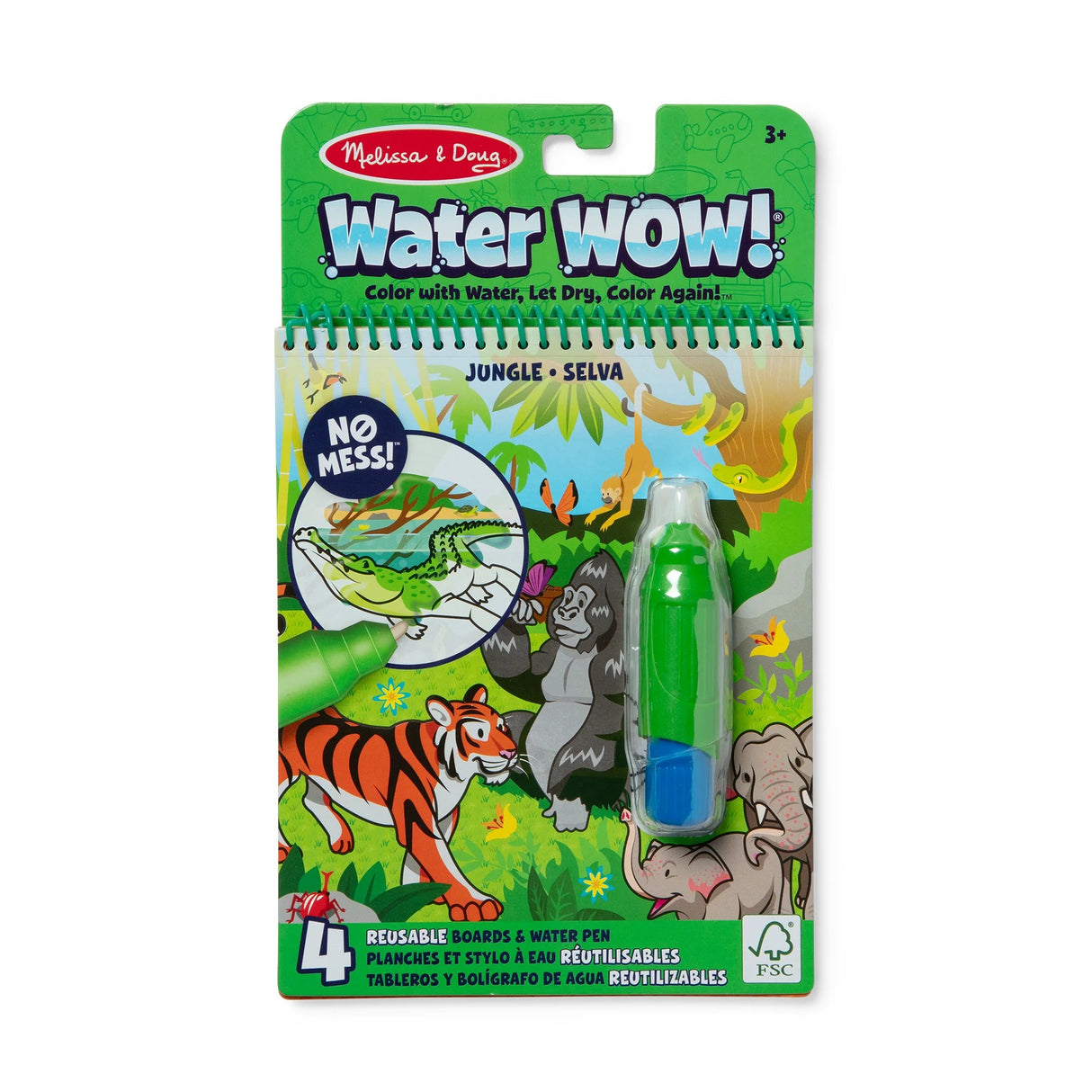 Melissa & Doug - On the Go Water Wow! Water-Reveal Pad – Jungle