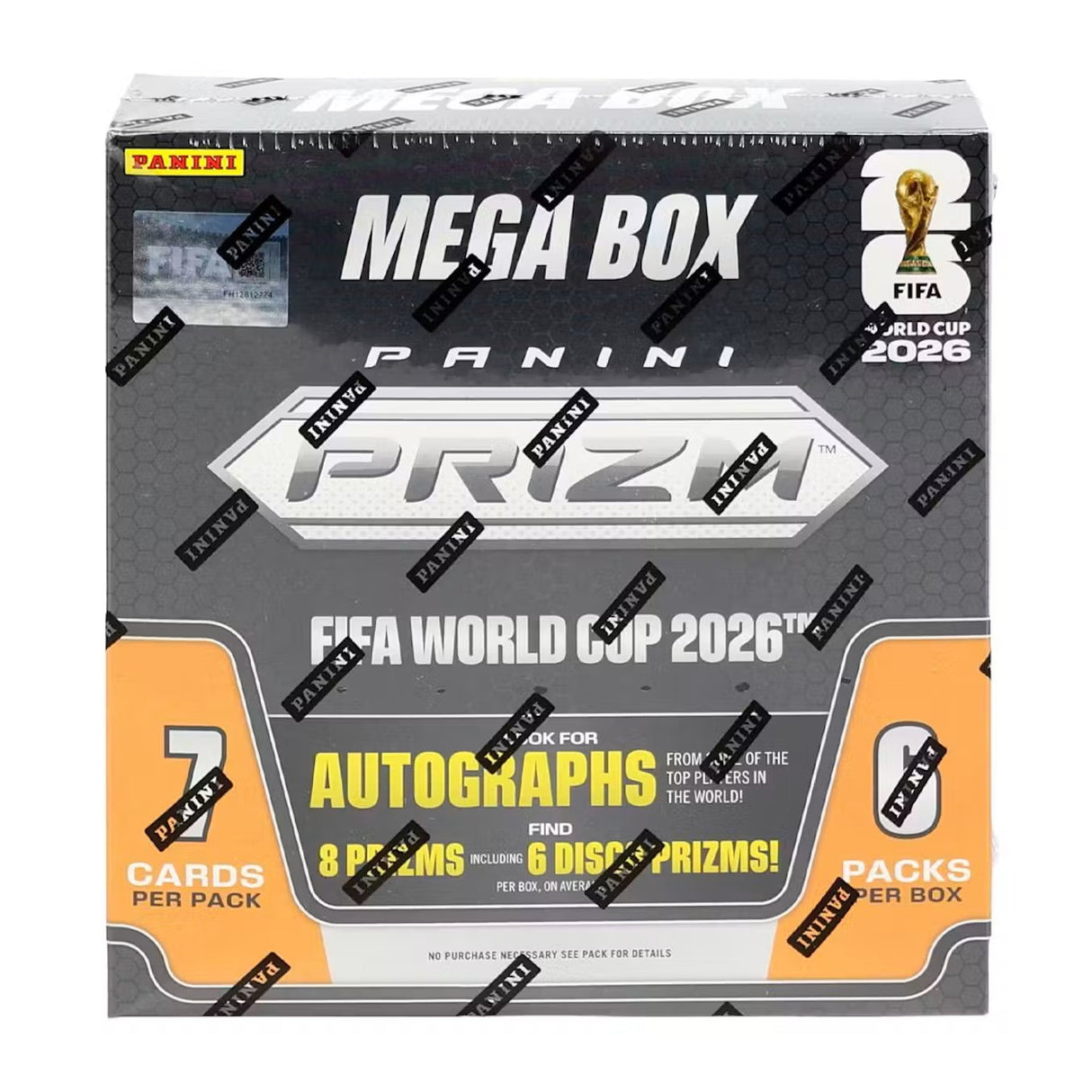 2026 Panini Prizm FIFA World Cup Soccer Mega Box