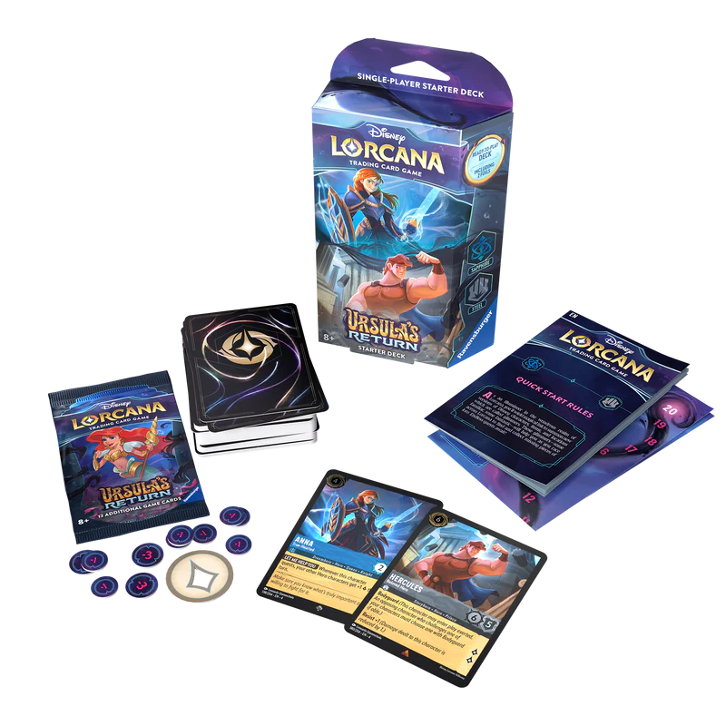 Disney Lorcana - Ursula's Return - Amber/Amethyst Starter Deck