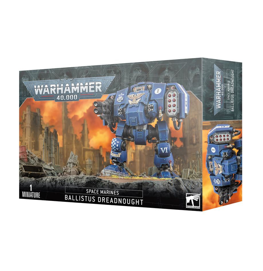 Warhammer 40,000 - 48-11, Space Marines, Ballistus Dreadnought