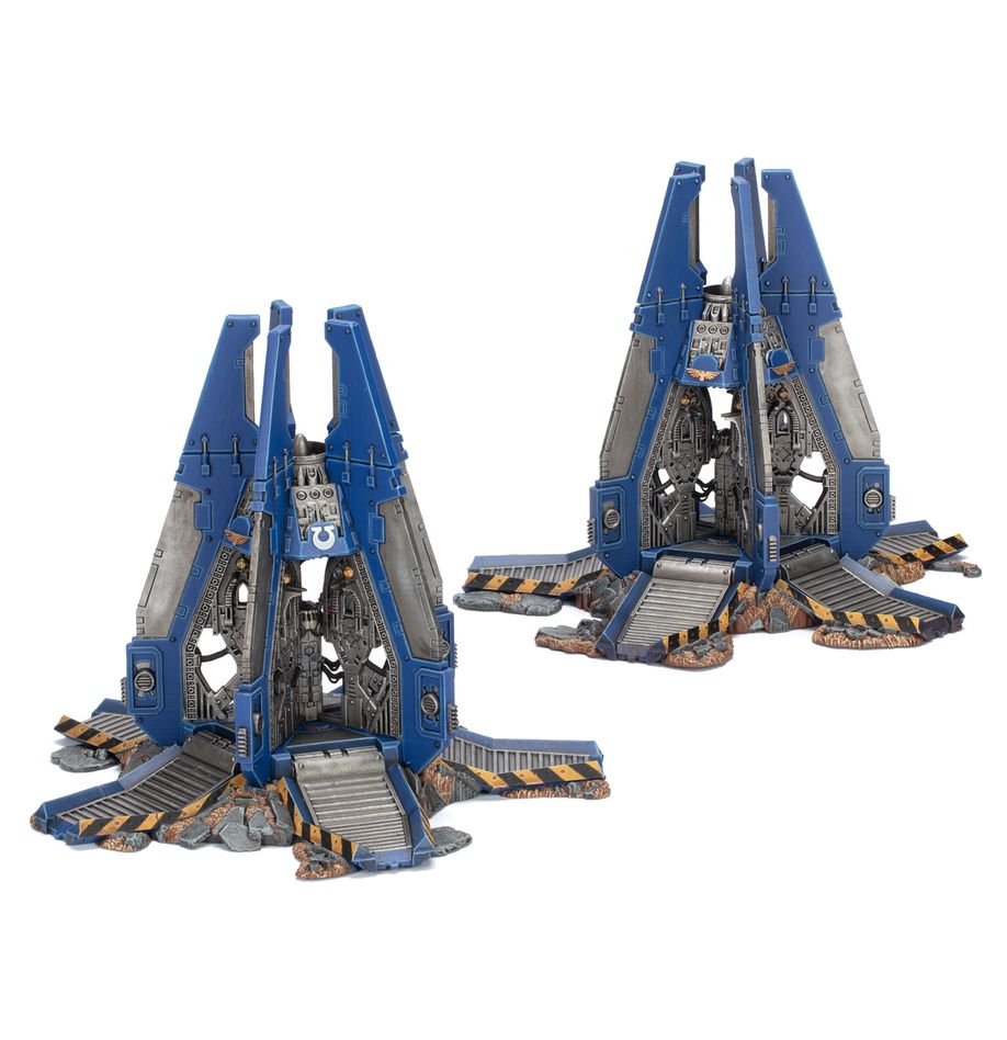 Warhammer 40,000 - 48-101, Space Marines, Drop Pods