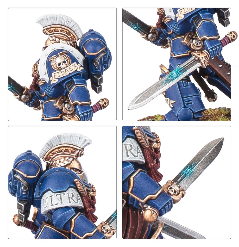 Warhammer 40,000 - 55-75, Ultramarines, Victrix Honour Guard