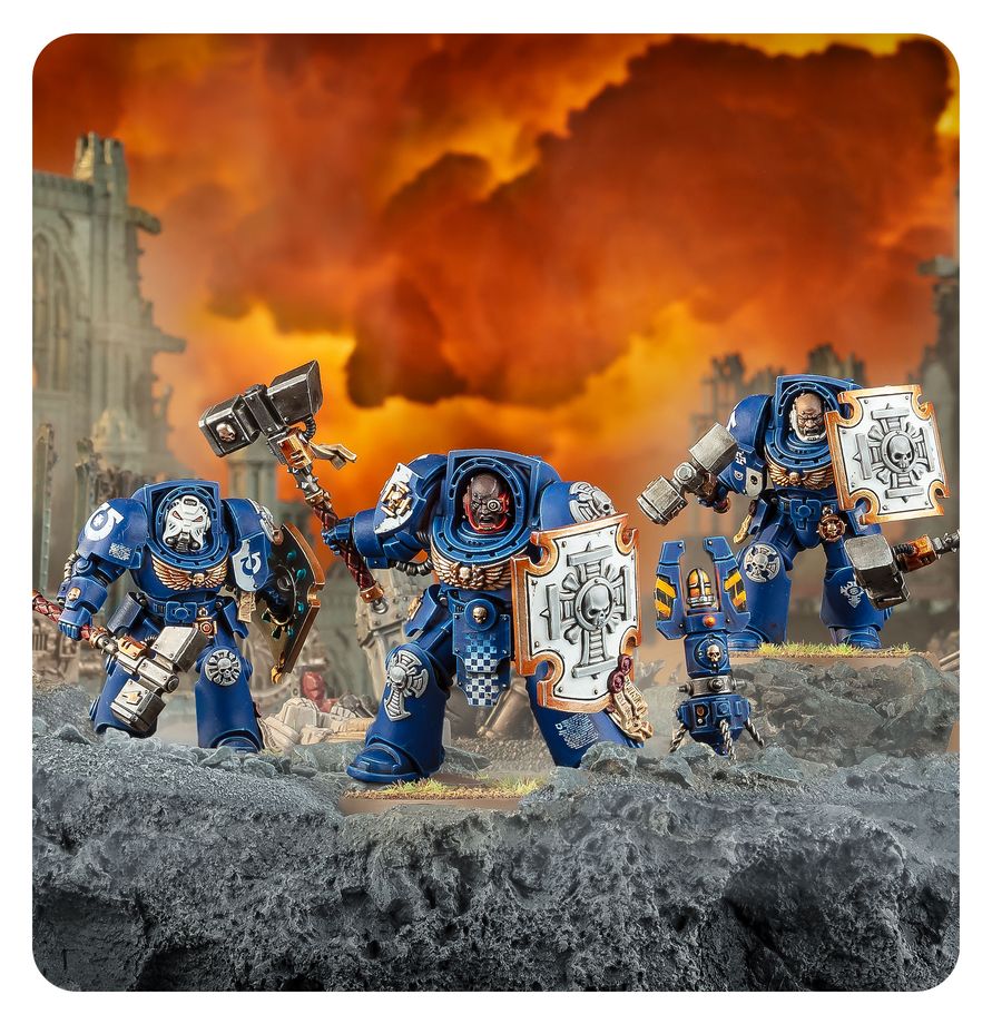 Warhammer 40,000 - 48-34, Space Marines, Terminator Assault Squad