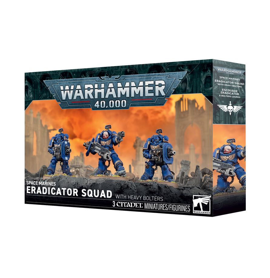 Warhammer 40,000 - 48-110, Space Marines, Eradicator Squad With Heavy Bolters