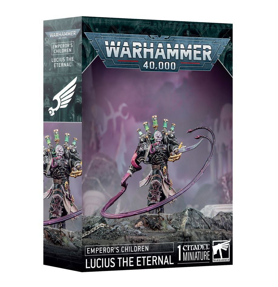 Warhammer 40,000 - 37-08, Emperor's Children, Lucius the Eternal