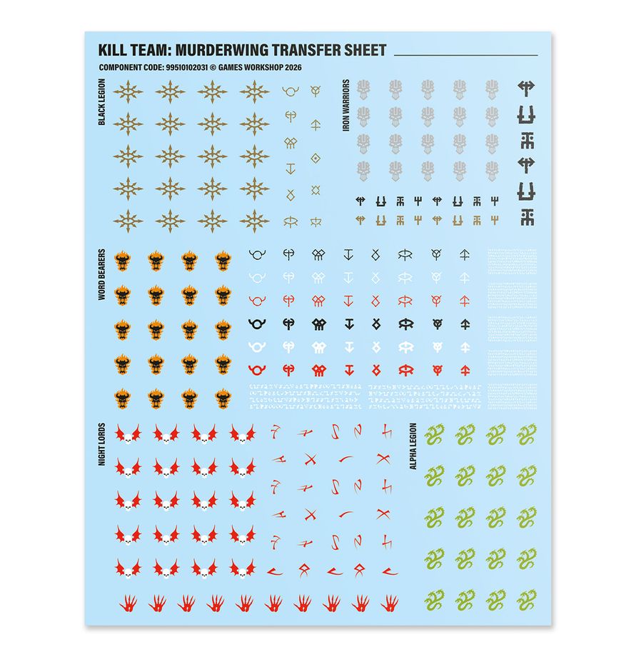 Warhammer 40,000 - 102-70, Kill Team: Murderwing
