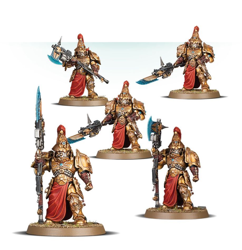 Warhammer 40,000 - 01-11, Adeptus Custodes, Custodian Wardens